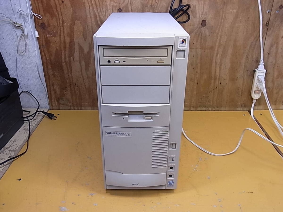 ■　NEC　PC-9821　VALUESTAR　V16/M7C3　タワーモデル　旧型PC　パソコン　キーボード付　通電確認済　現状品　中古　USED　③ NEC PC-9821V16⁄M7C3 #16 | eBay UK